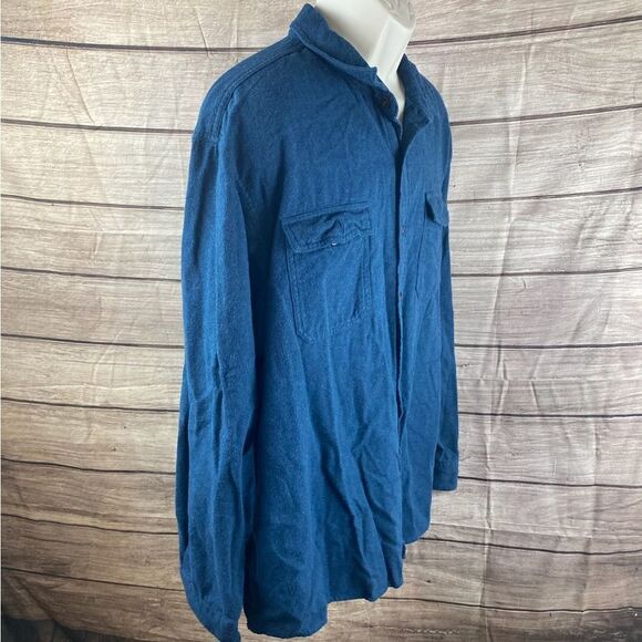Mens sized 2XL long sleeved flannel shirt by Redhead - Picture 7 of 10